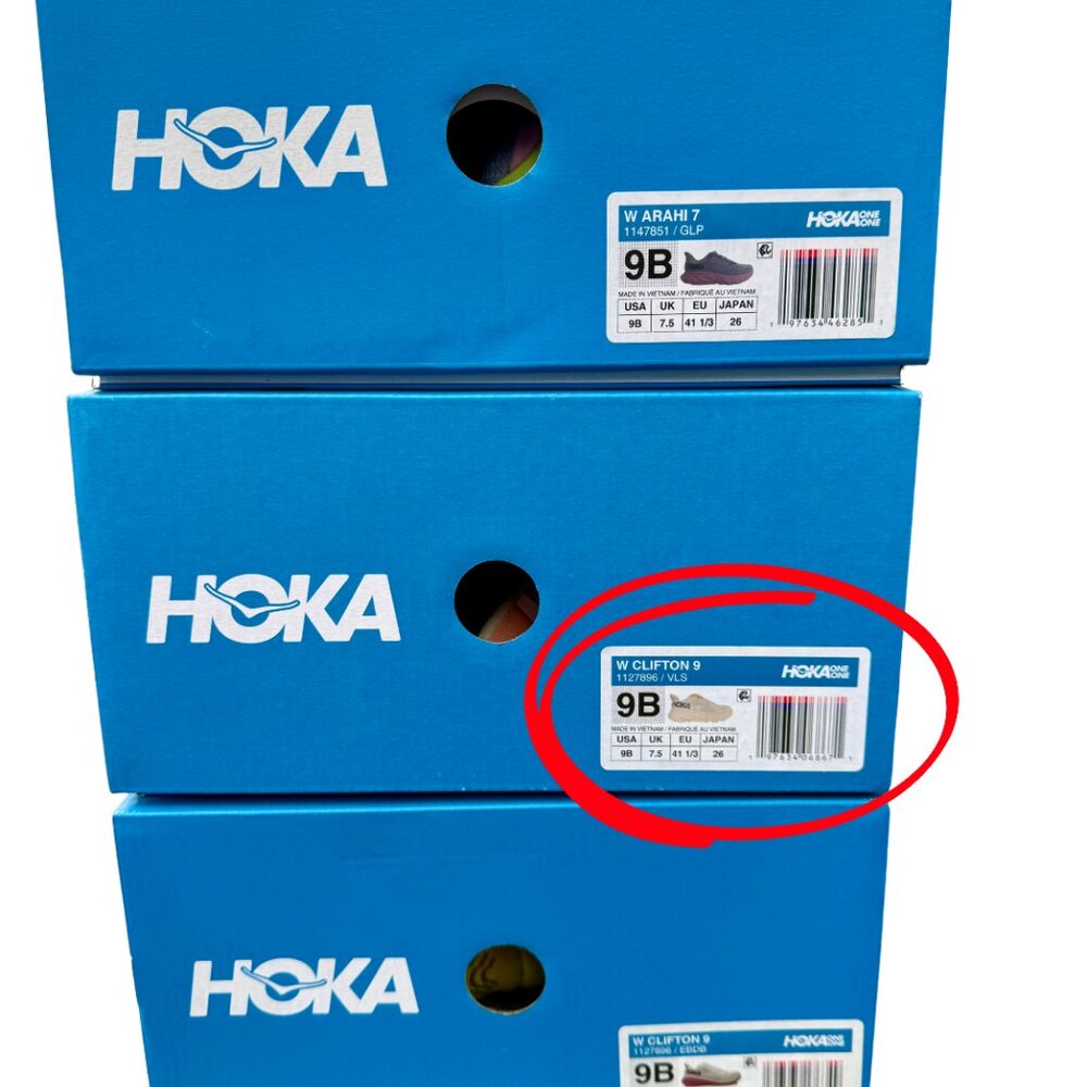 HOKA - Clifton 9 - Size 9 - Fair Condition! 🌟NEVER USED INSOLES🌟 - Picture 4 of 4